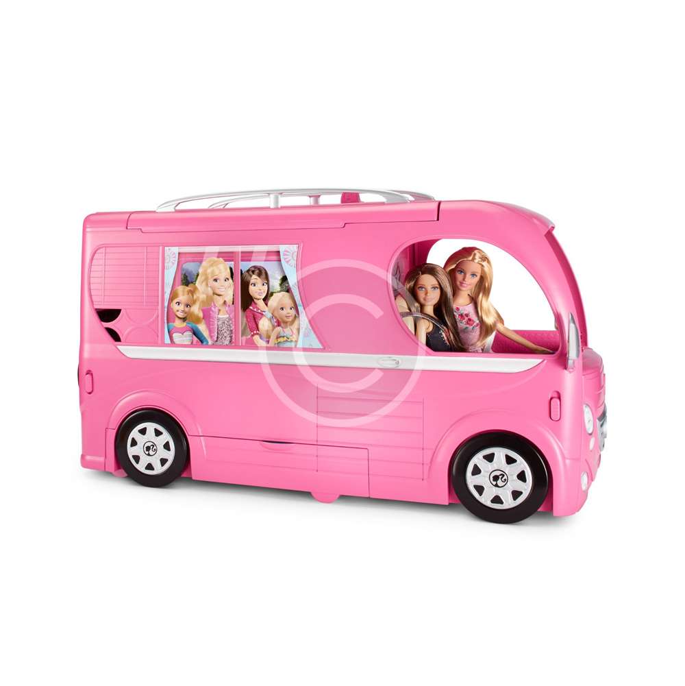 barbie ride on bus